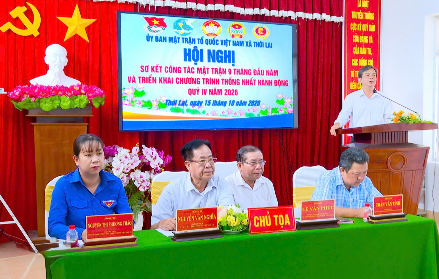 Xã Thới Lai phát huy vai trò Mặt trận trong xây dựng khối đại đoàn kết toàn dân tộc