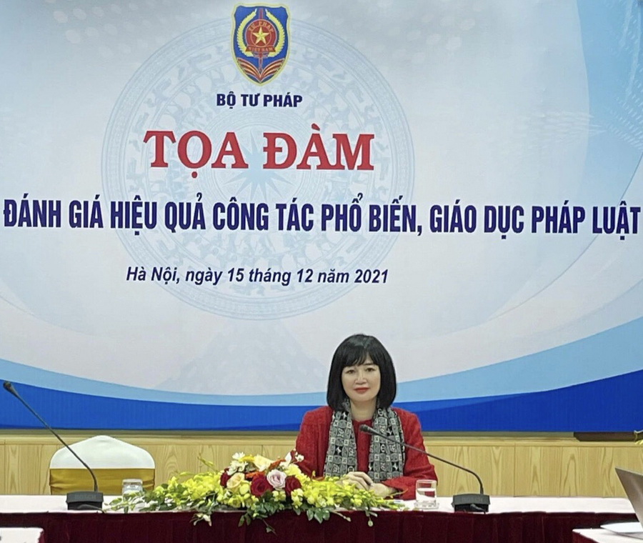 Kết quả triển khai công tác PBGDPL được xác định là một trong những tiêu chí đánh giá việc hoàn thành nhiệm vụ của cơ quan, đơn vị, địa phương, nhất là người đứng đầu cơ quan, đơn vị