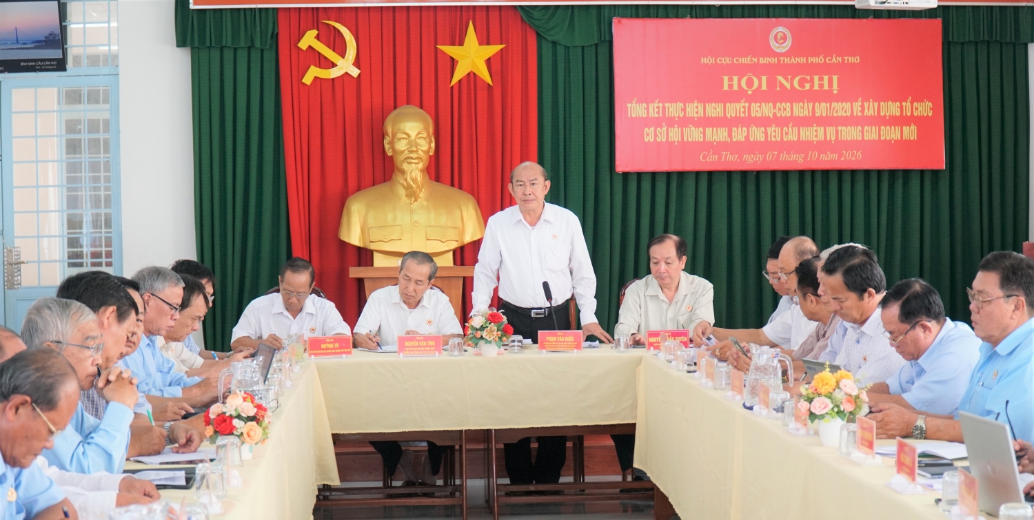 Tiếp tục xây dựng tổ chức Hội Cựu chiến binh vững mạnh